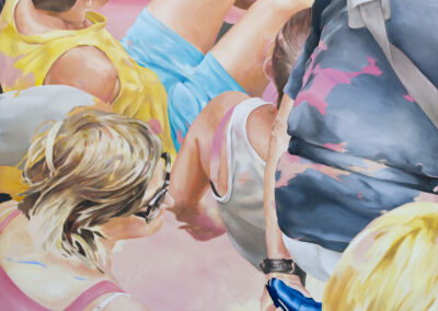 Amarena Royal, 2017, oil on canvas, 150 x 180 cm