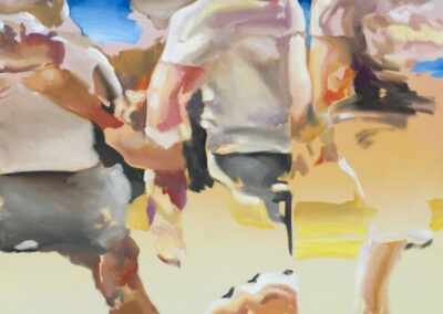 urban flow, 2017, oil on canvas, 80 x 60 cm