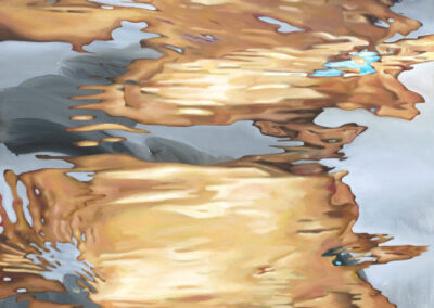 overflow, 2019, oil on canvas, 180 x 140 cm