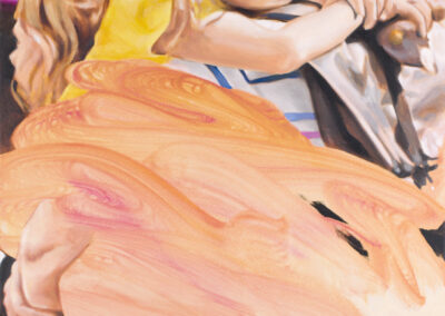 street romance, 2020, oil on canvas, 80 x 60 cm