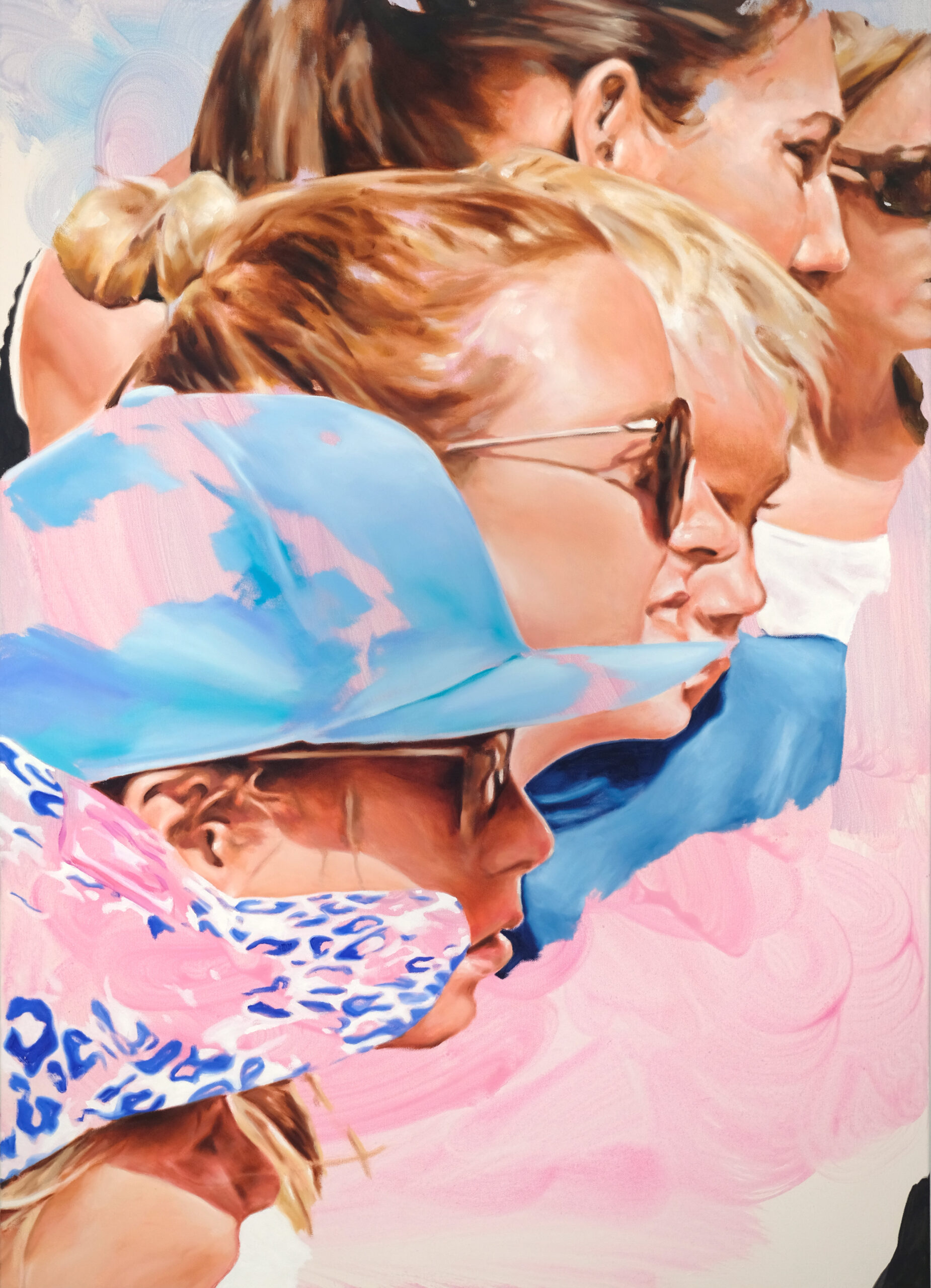 street romance, 2021, oil on canvas, 140 x 100 cm